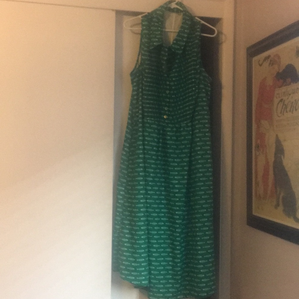 Fishy Patterned Sundress